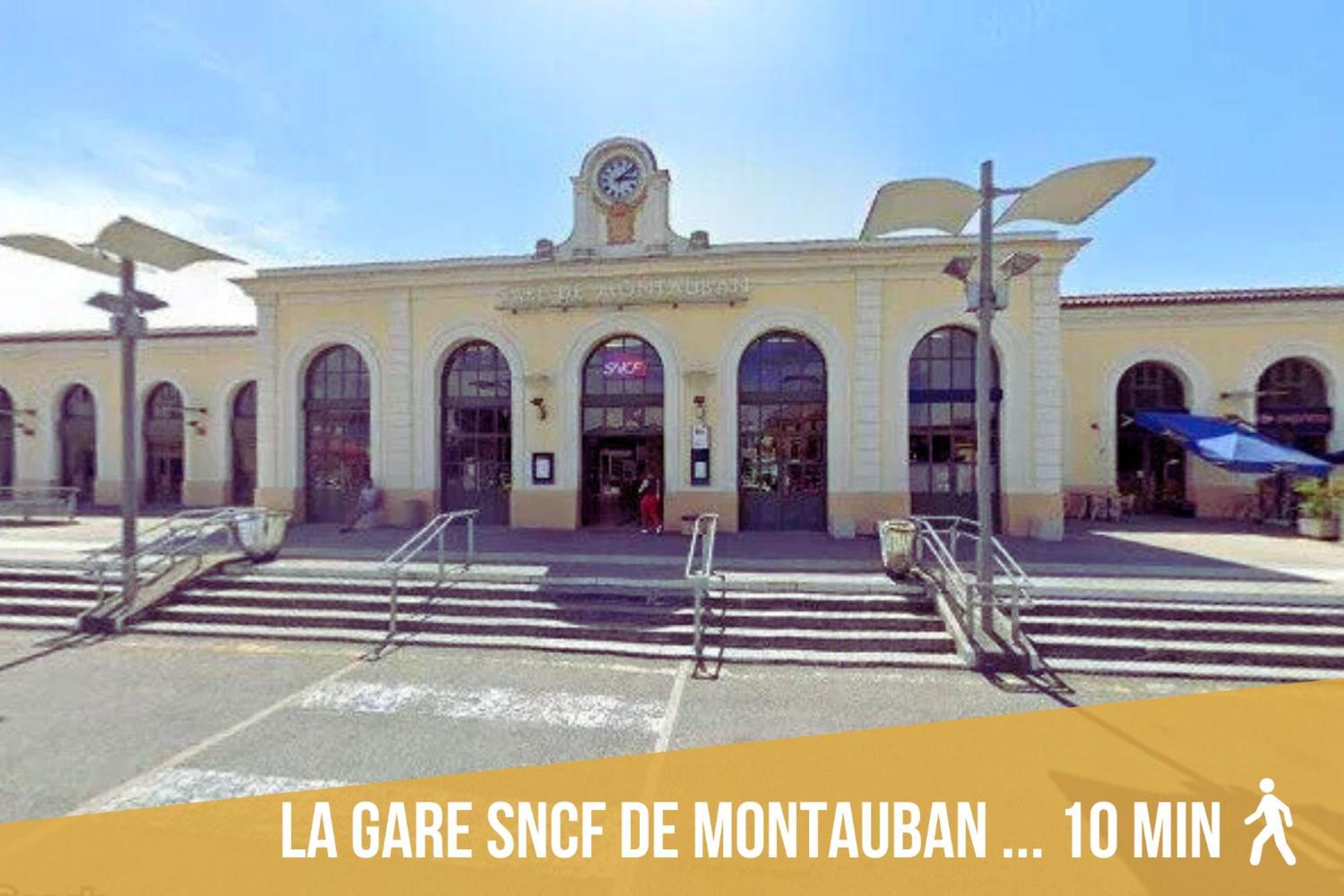 Le Lodge Central - Parking - Vue Piscine - By Montauban City מונטובן מראה חיצוני תמונה